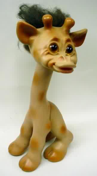 troll giraffe toy